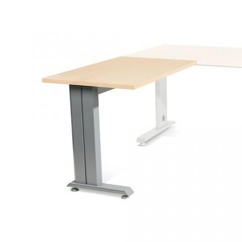 MESA ROCADA METAL ALA 100x60 ESTRUCTURA ALUMINIO T