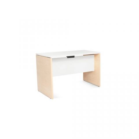 MESA ROCADA WORK 120x60 ESTRUCTURA HAYA TABLERO BL