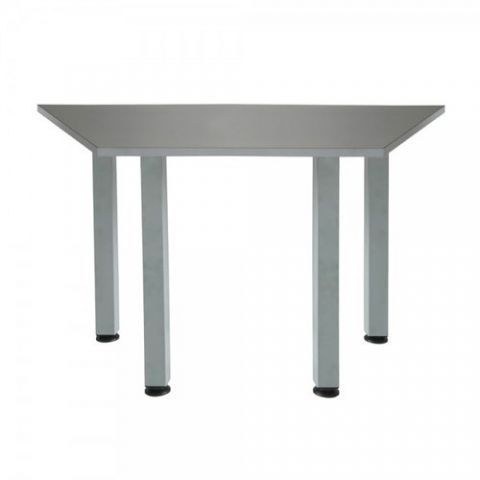 MESA ROCADA MEETING MODULAR 140x60 TRAPEZOIDAL GRI