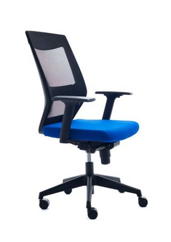 SILLA ROCADA MECANISMO SINCRO SOPORTE LUMBAR RESPA