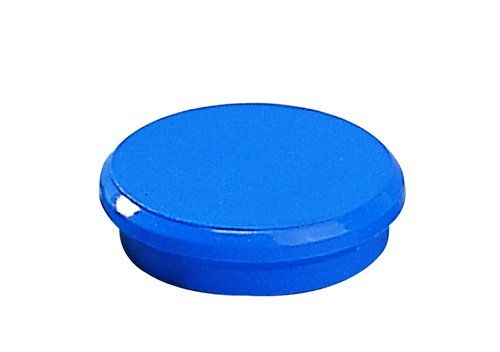 IMANES REDONDOS DAHLE 24 mm AZUL BOTE de 10