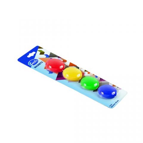 IMANES REDONDOS FOROFIS 40 mm COLORES SURTIDOS BLI