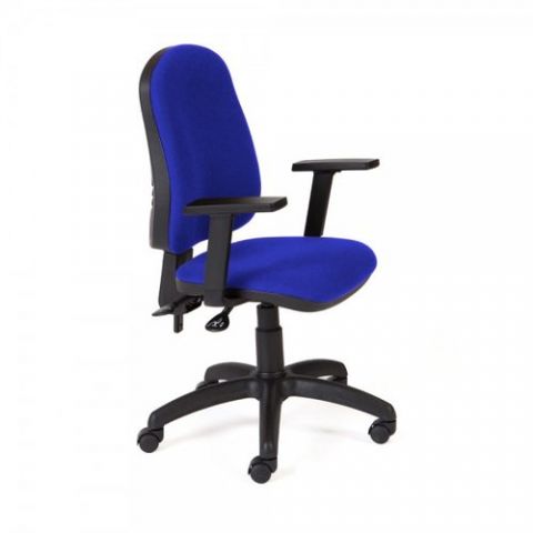 SILLA ROCADA RD-911/3+958 AZUL CON BRAZOS