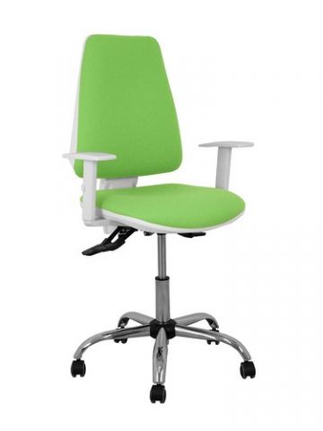 SILLA PIQUERAS Y CRESPO ELCHE BLANCA BRAZOS REGULA