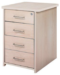 CAJONERA ROCADA 47x60x72 con 4 CAJONES ESTRUCTURA