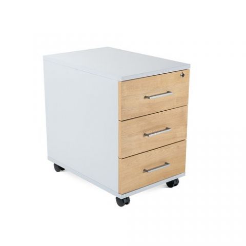 CAJONERA ROCADA con RUEDAS 40x59,5x58 con 3 CAJONE