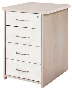 CAJONERA ROCADA 47x60x72 con 4 CAJONES ESTRUCTURA