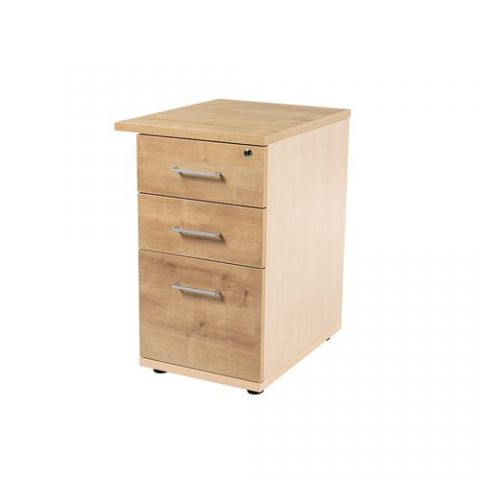 CAJONERA ROCADA 47x60x72 con 2 CAJONES + CARPETERO