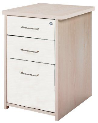 CAJONERA ROCADA 47x60x72 con 2 CAJONES + CARPETERO