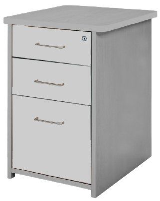 CAJONERA ROCADA 47x60x72 con 2 CAJONES + CARPETERO