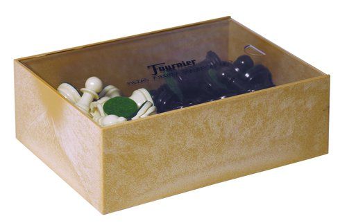 JUEGO FICHAS AJEDREZ PLASTICO CAJA PLASTICO