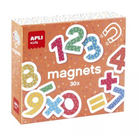 JUEGO MAGNETICO APLI NUMEROS Y SIMBOLOS CAJA DE 30