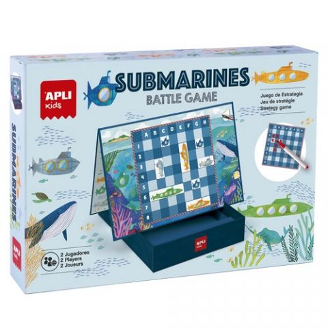 JUEGO EDUCATIVO APLI KIDS BATALLA DE SUBMARINOS (+