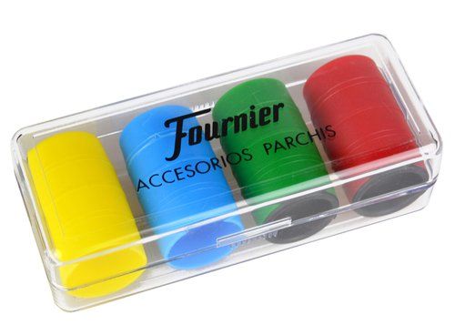 JUEGO FICHAS PARCHIS 4 JUGADORES CAJA PLASTICO