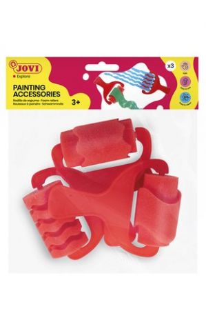 RODILLO de ESPUMA JOVI para PINTURA GRANDE 3 forma