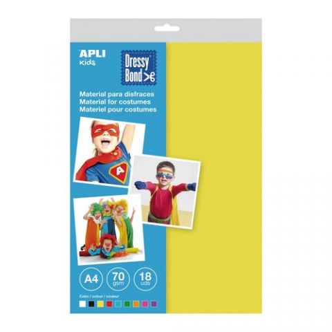 MATERIAL PARA DISFRACES MULTICOLOR 70 GR, PACK SUR