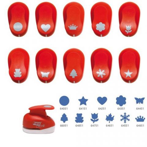 TALADRO GOMA EVA FIXO KIDS 3,8CM TULIPAN