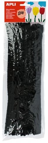 LIMPIA PIPAS VARILLA APLI NEGRO 30 cm. BOLSA de 50