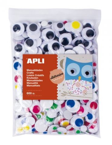 OJOS MOVILES APLI SURTIDOS BOLSA de 600
