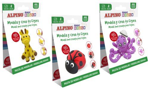 PASTA MODELAR ALPINO MAGIC DOUGH DIY 40 gr. ANIMAL