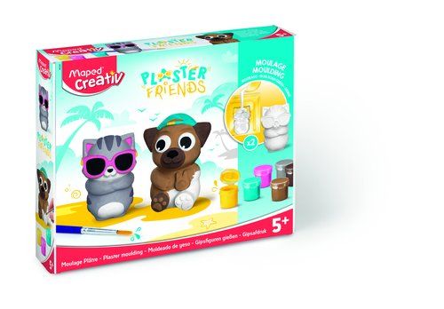 MAPED CREATIVE PLASTER FRIENDS YESO AMIGOS DEL VER