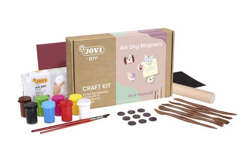 PASTA MODELAR JOVI DIY CRAFT IMANES KIT