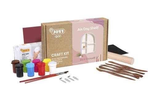 PASTA MODELAR JOVI DIY CRAFT ESTANTE KIT
