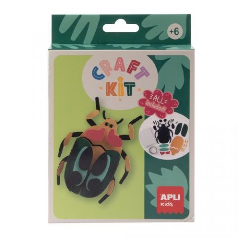 SET DE MANUALIDADES APLI KIDS CRAFT KIT  ESCARABAJ