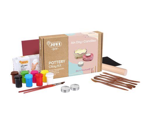 PASTA MODELAR JOVI DIY CRAFT VELAS KIT