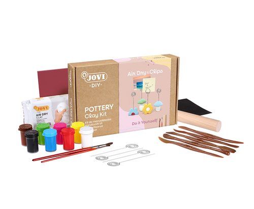 PASTA MODELAR JOVI DIY CRAFT CLIPS KIT