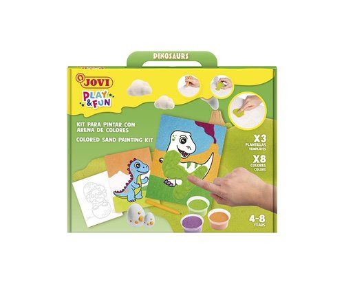 KIT DE MANUALIDADES JOVI PLAY&FUN PINTA CON ARENA