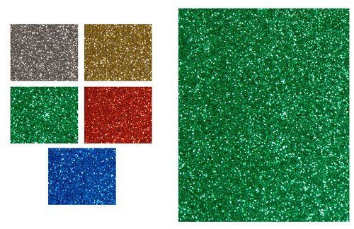 GOMA EVA FIXO KIDS HOJA 22x30 cm PURPURINA PLATA P