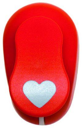 TALADRO GOMA EVA FIXO KIDS 1,6 cm. CORAZON