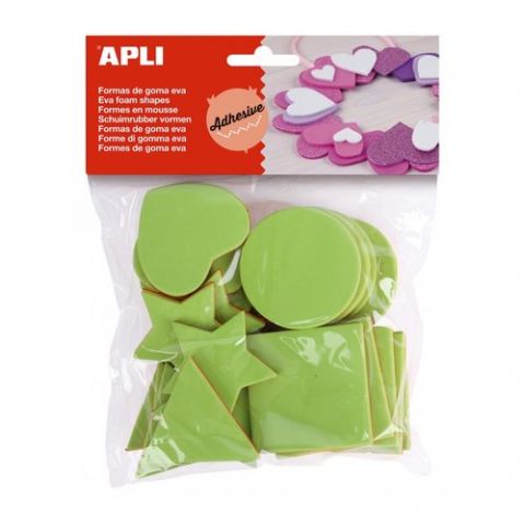 GOMA EVA  APLI FORMAS GEOMETRICAS MULTICAPA 25 UNI
