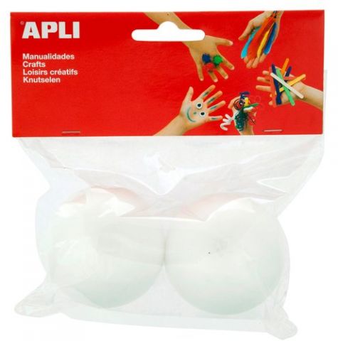 BOLAS POLIESPAN APLI 60 mm. BOLSA de 2