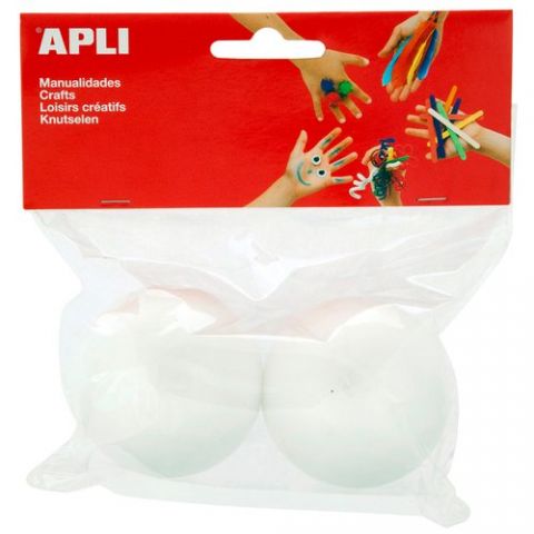 BOLAS POLIESPAN APLI 70 mm. BOLSA de 2