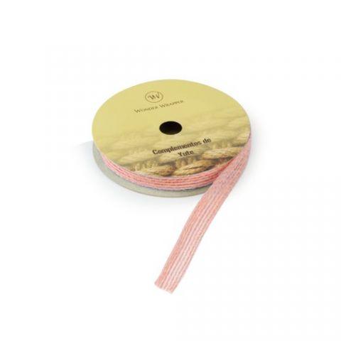 CINTA DE REGALO DE YUTE de 10 mm ROLLO de 3 m NARA