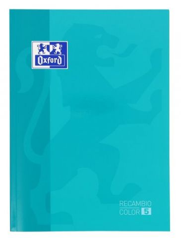 RECAMBIO OXFORD SCHOOL COLOR 5 ENCOLADO A4+ 80h 90