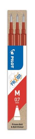 RECAMBIO PILOT BOLIGRAFO FRIXION BALL/CLICKER ROJO