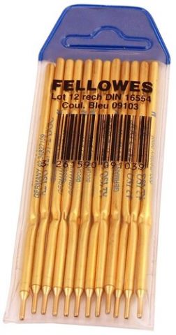 RECAMBIO FELLOWES BOLIGRAFO CON PEANA AZUL PACK DE