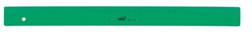 REGLA SAFTA 40 CENTIMETROS VERDE