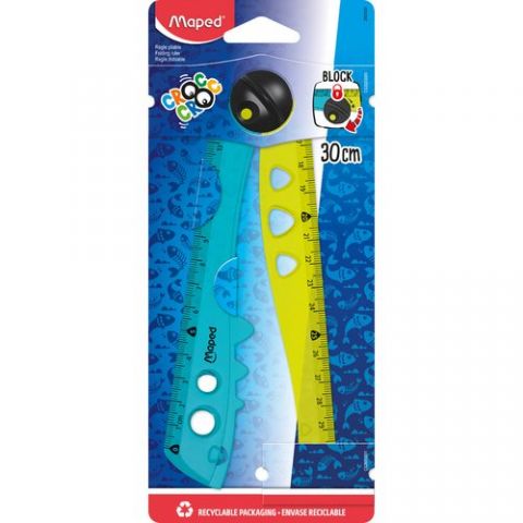 REGLA MAPED PLEGABLE CROC CROC 15/30 cm