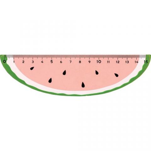 REGLA de MADERA CENTRUM 15 CM FRUTA SURTIDO