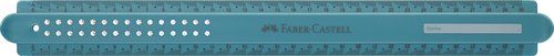 REGLA FABER-CASTELL SPARKLE 30 CM. VERDE OCEANO