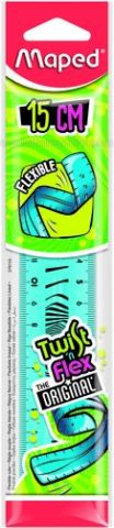 REGLA MAPED TWIST&FLEX 15 CMS FLEXIBLE IRROMPIBLE