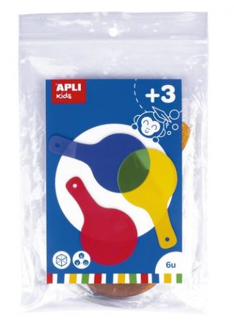 JUEGO EDUCATIVO APLI KIDS PALETAS DE COLORES BOLSA