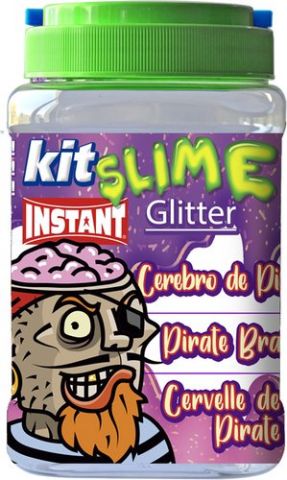 JUEGO INSTANT SLIME KIT COMPLETO CEREBRO DE PIRATA