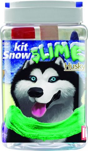 JUEGO INSTANT SLIME KIT SNOW SNOW HUSKY
