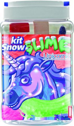 JUEGO INSTANT SLIME KIT SNOW SNOW UNICORNIO