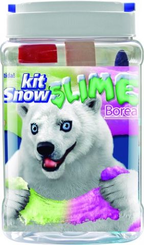 JUEGO INSTANT SLIME KIT SNOW SNOW BEAR